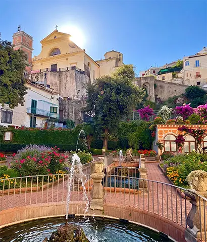Reliable private shuttle to Maiori, featuring the longest beach on the Amalfi Coast.